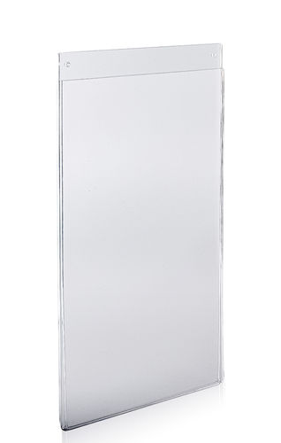 Wandhalter DIN A4 aus Acrylglas transparent